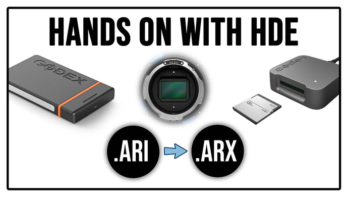 HANDS ON WITH ARRIRAW HDE